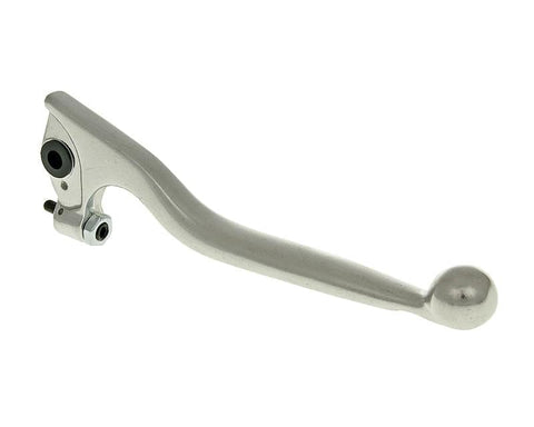 brake lever left / right silver for Derbi, Italjet, Peugeot VPARTS MOTOVEIKALS 21