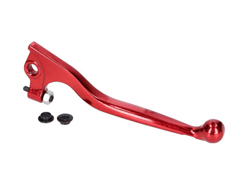 brake lever Naraku red for Derbi, Gilera, MH, Rieju (AJP brake) NARAKU MOTOVEIKALS 21