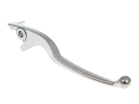 brake lever right silver for Peugeot Tweet, Sym Fiddle II, Orbit, Symphony VPARTS MOTOVEIKALS 21