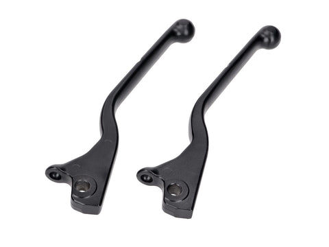 Brake lever set aluminum black matt for Vespa GTS 125, Vespa GTS 300 HPE OEM STANDARD MOTOVEIKALS 21