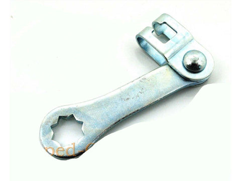 Brake lever star mount approx. 15.5mm, length 85mm for Kreidler Florett MOGA MOTOVEIKALS 21