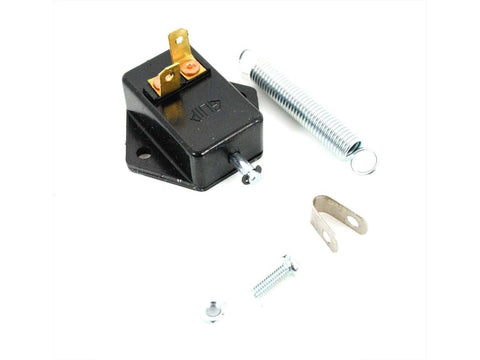 Brake light switch universal Mounting hole spacing 36mm Length 41mm high 26mm deep 17mm Spring 60mm for moped, moped, mokick, scooter, moped, motorcycle DIVERSE / IMPORT MOTOVEIKALS 21