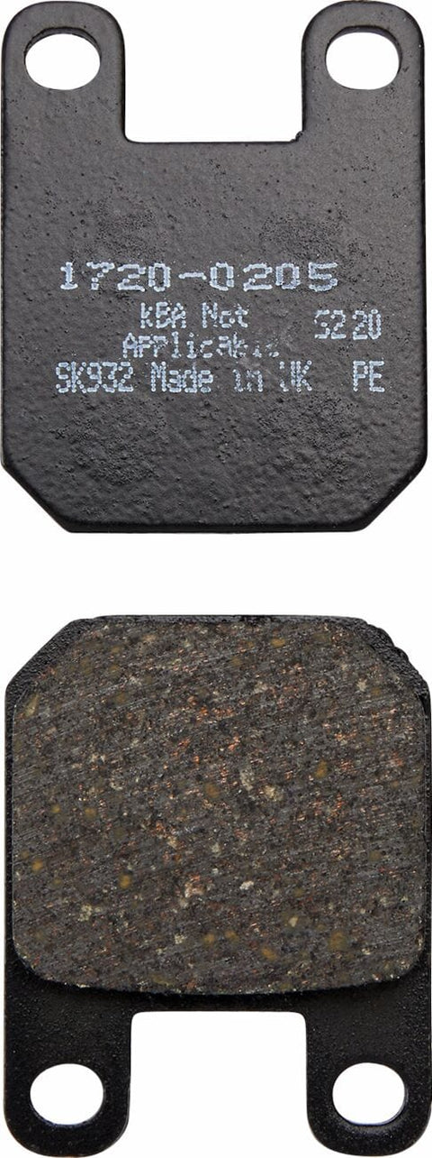 Brake Pad-Drag Organic DRAG SPECIALTIES DRAG SPECIALTIES MOTOVEIKALS 21