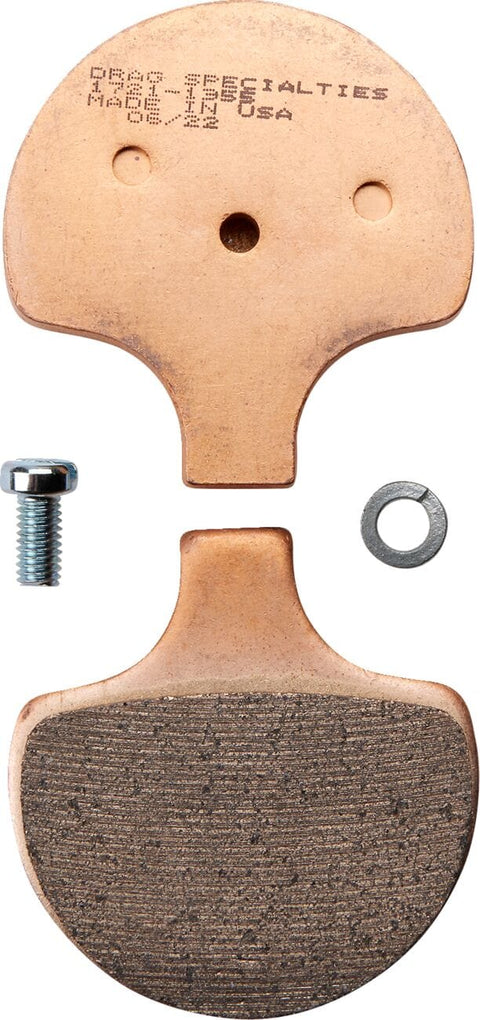 Brake Pad-Drag Sinterd DRAG SPECIALTIES DRAG SPECIALTIES MOTOVEIKALS 21