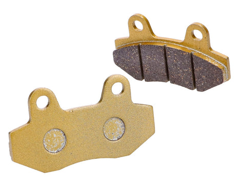 brake pad sinter for Peugeot Speedfight 3, Hyosung GT, GV, China w/ 2-piston brake caliper 101 OCTANE MOTOVEIKALS 21