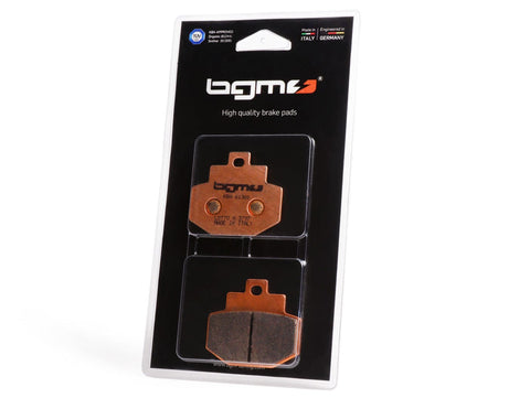 Brake pads -BGM PRO Sintersport 55.5x49mm- Vespa GTS (rear, all models) - GTS300 HPE, Supertech, Supersport, Super Racing Sixties, Super Notte, Yacht Club, Touring, Super, GTV300 Sei Giorni, GT, GTL, GTS, Gilera Runner VX/VXR 125-180-200 (rear) BGM PRO MOTOVEIKALS 21
