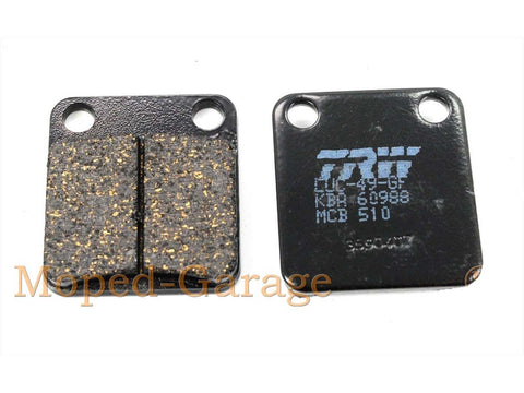 Brake pads for Honda MB 50 S, MBX 80 type SW2, SWD DIVERSE / IMPORT MOTOVEIKALS 21