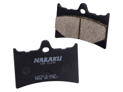 brake pads Naraku organic for Aprilia AF1 Futura 125, RS 125 NARAKU MOTOVEIKALS 21