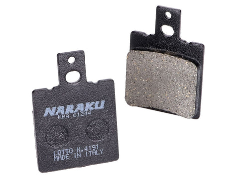 brake pads Naraku organic for Aprilia AF1, RS 125, Keeway, Hyosung Boomer NARAKU MOTOVEIKALS 21