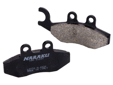brake pads Naraku organic for Aprilia, Derbi, Gilera, Piaggio, Vespa NARAKU MOTOVEIKALS 21