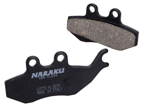 brake pads Naraku organic for Aprilia, Gilera, MBK, Yamaha NARAKU MOTOVEIKALS 21