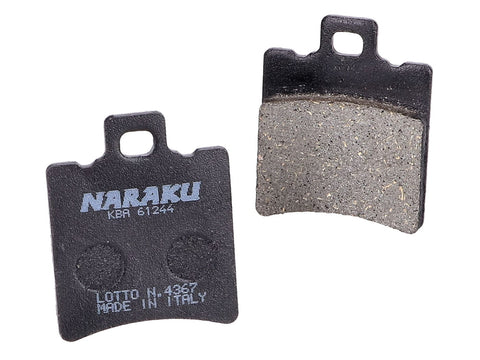 brake pads Naraku organic for Aprilia, Malaguti, MBK, Piaggio, Yamaha NARAKU MOTOVEIKALS 21