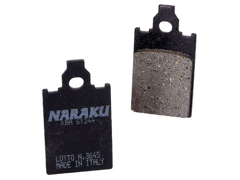 brake pads Naraku organic for Aprilia, Malaguti, Piaggio, Simson NARAKU MOTOVEIKALS 21