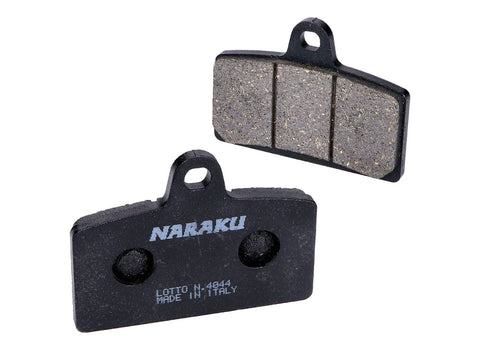 brake pads Naraku organic for Aprilia RS, RS4, Derbi GP1, GPR, MH KN1, KN2, R NARAKU MOTOVEIKALS 21
