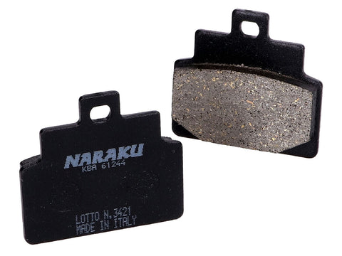 brake pads Naraku organic for Aprilia Scarabeo 100, Leonardo NARAKU MOTOVEIKALS 21