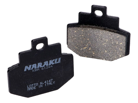 brake pads Naraku organic for Benelli, Gilera DNA 125, 180, Runner 125, 200, Piaggio, Vespa GT, GTS, GTV NARAKU MOTOVEIKALS 21
