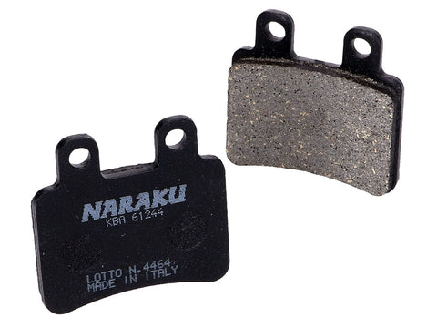 brake pads Naraku organic for Beta RR, Derbi Senda, Italjet Jet Set, MBK X-Limit, Peugeot Elystar, Rieju RS2, Yamaha DT NARAKU MOTOVEIKALS 21