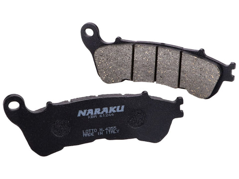 brake pads Naraku organic for Honda Forza, S-Wing FES, Suzuki Burgman, Sixteen NARAKU MOTOVEIKALS 21