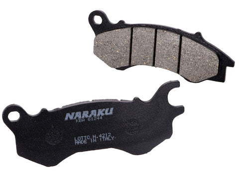 brake pads Naraku organic for Honda PCX 125, NSC, Vision, Peugeot, Torrot NARAKU MOTOVEIKALS 21