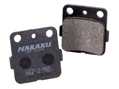 brake pads Naraku organic for Honda TRX 250-500, Yamaha YFM 125, Arctic Cat 400 DVX NARAKU MOTOVEIKALS 21