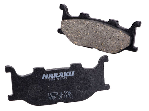 brake pads Naraku organic for Italjet Jupiter, Yamaha Majesty, MBK Skyliner NARAKU MOTOVEIKALS 21