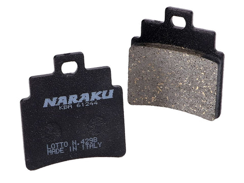brake pads Naraku organic for Kymco KXR, MXU, Maxxer, SYM, SMC, SYM, GTS NARAKU MOTOVEIKALS 21