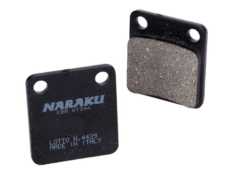 brake pads Naraku organic for Peugeot Vivacity, Hyosung 450, REX, Yamaha YFM NARAKU MOTOVEIKALS 21