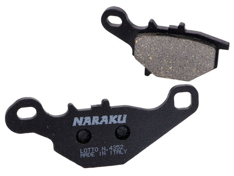 brake pads Naraku organic for Suzuki AN, Address, Epicuro, Street Magic NARAKU MOTOVEIKALS 21