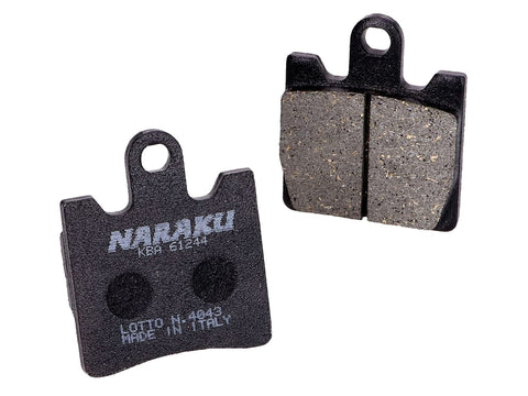 brake pads Naraku organic for Suzuki AN Burgman 250, 400 -2006, SYM GTS 250 Joymax -2006 NARAKU MOTOVEIKALS 21