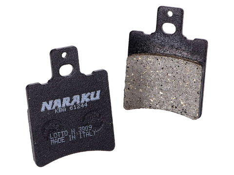 brake pads Naraku organic for Yamaha, Peugeot, MBK, Aprilia, Atala, Alfer NARAKU MOTOVEIKALS 21