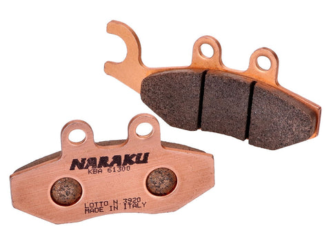 brake pads Naraku sintered for Aprilia, Derbi, Gilera, Piaggio, Vespa NARAKU MOTOVEIKALS 21