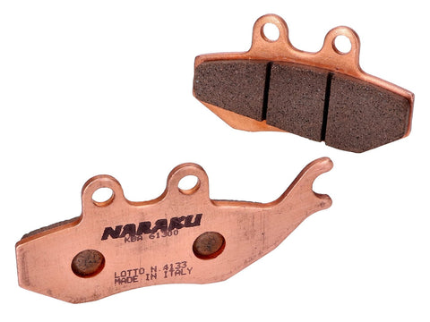brake pads Naraku sintered for Aprilia, Gilera, MBK, Yamaha NARAKU MOTOVEIKALS 21