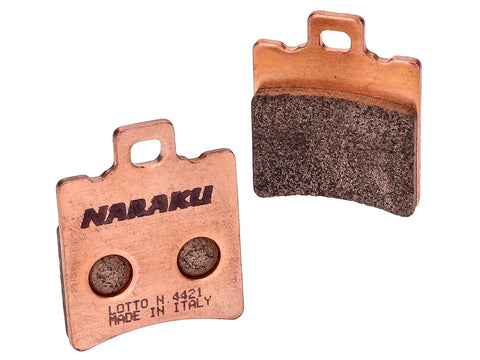 brake pads Naraku sintered for Aprilia, Malaguti, MBK, Piaggio, Yamaha NARAKU MOTOVEIKALS 21