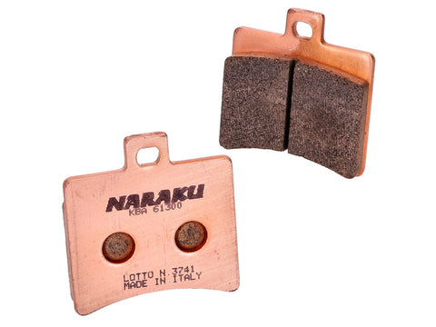 brake pads Naraku sintered for Aprilia SR50, Scarabeo, Baotian BT49QT NARAKU MOTOVEIKALS 21