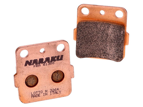 brake pads Naraku sintered for Honda TRX 250-500, Yamaha YFM 125 NARAKU MOTOVEIKALS 21