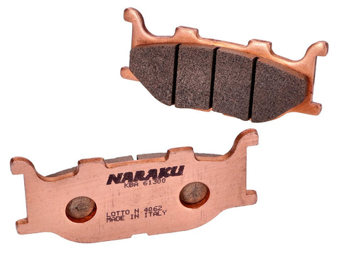 brake pads Naraku sintered for Italjet Jupiter, Yamaha Majesty, MBK Skyliner NARAKU MOTOVEIKALS 21