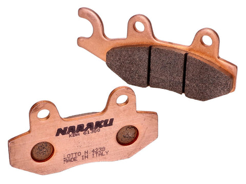 brake pads Naraku sintered for Keeway, Kymco, Peugeot, TGB NARAKU MOTOVEIKALS 21