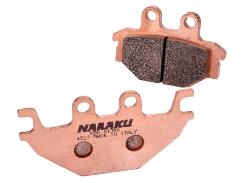 brake pads Naraku sintered for Kymco KXR, MXU, Maxxer, UXV, SYM Quad Lander, Yamaha MT, YZF-R NARAKU MOTOVEIKALS 21
