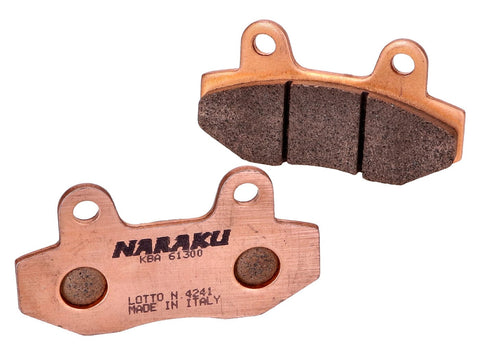 brake pads Naraku sintered for Peugeot Speedfight 3, Hyosung GT, GV NARAKU MOTOVEIKALS 21