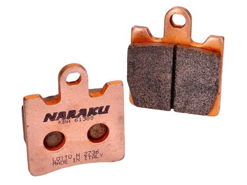 brake pads Naraku sintered for Suzuki AN Burgman 250, 400 -2006, SYM GTS 250 Joymax -2006 NARAKU MOTOVEIKALS 21