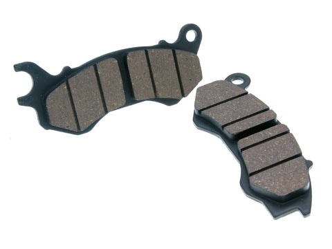 brake pads organic for Honda PCX 125 (10-), NSC, Vision, Peugeot = NK430.14 101 OCTANE MOTOVEIKALS 21