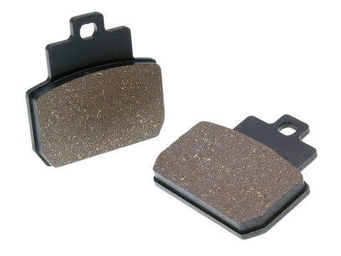 brake pads organic for Piaggio Beverly 400, X-Evo, MP3, X8, X9 = NK430.07 101 OCTANE MOTOVEIKALS 21