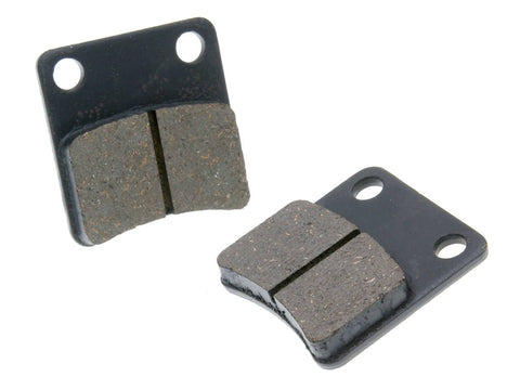 brake pads organic for Piaggio MP3 250-500, Honda Dio, Daelim Message, Cordi, Five = NK430.12 101 OCTANE MOTOVEIKALS 21