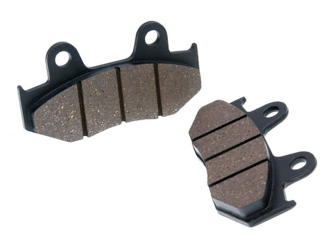brake pads organic for Suzuki AN Burgman 250, 400 96-00 = 174.0034/B 101 OCTANE MOTOVEIKALS 21