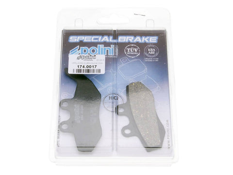 brake pads Polini organic for Aprilia Gilera MBK Yamaha POLINI MOTOVEIKALS 21