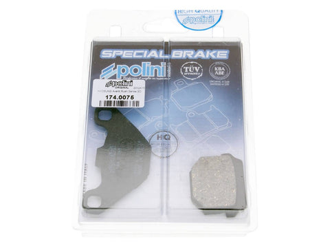 brake pads Polini organic for CPI Hyosung Keeway Peugeot POLINI MOTOVEIKALS 21