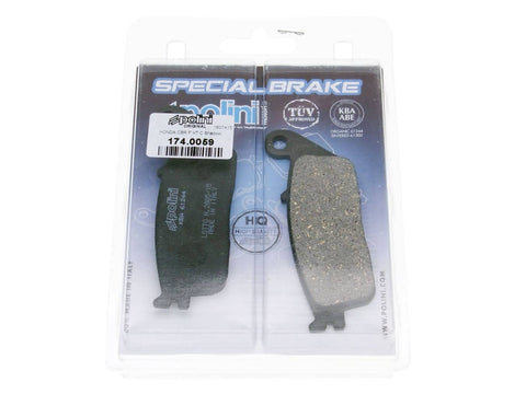 brake pads Polini organic for Daelim, Honda, Yamaha POLINI MOTOVEIKALS 21