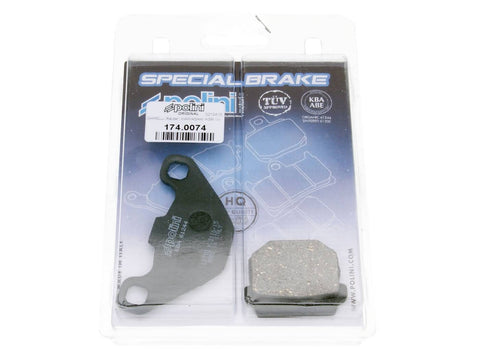 brake pads Polini organic for Gilera Stalker Storm POLINI MOTOVEIKALS 21