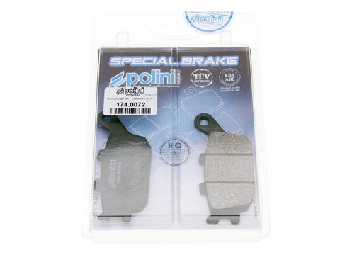 brake pads Polini organic for Honda Forza Jazz (00-04) POLINI MOTOVEIKALS 21