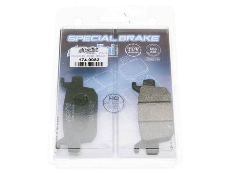brake pads Polini organic for Honda Forza Jazz NSS, S-Wing FES POLINI MOTOVEIKALS 21